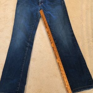 J Brand jeans. Size 32, straight leg, mid rise. Excellent condition.